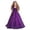 Purple, variant on Fgnfyis Girls Dress Long Flowy Summer Formal Gown for Piano Performance Party Wedding Toddler Girl Dress Pink 9-10 Years