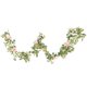 thumbnail image 1 of KAKOWELY Guirnalda de rosas falsas, planta de flores artificiales, hojas colgantes para decoración de bodas y San Valentín., 1 of 5