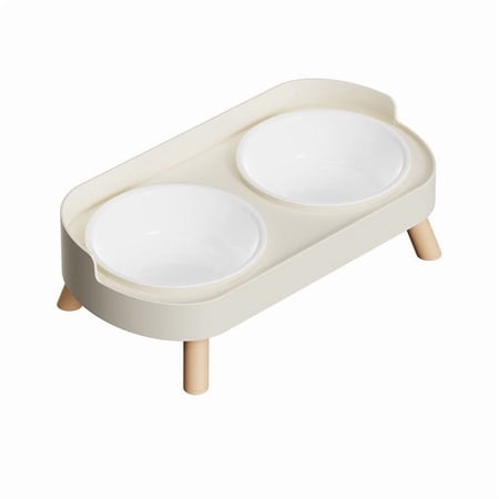 Xubinwww Elevated Cat And Food Bowls With Design For Easier Eating And Improved Digestion Vomiting Slow Feeder Dish For Small Medium Large Non Stand Feeder Bowls Water Bowl for Dogs Kitty Bowl Cat