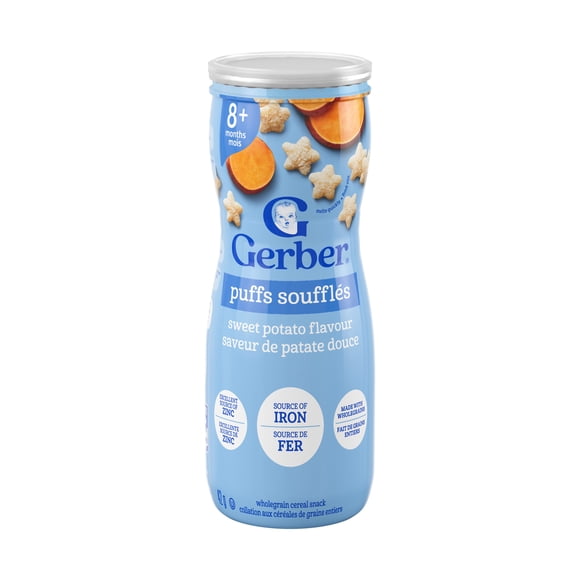 GERBER Puffs Sweet Potato Baby Snacks