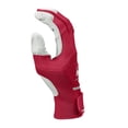 thumbnail image 4 of Guantes de Bateo Rawlings Juveniles Workhorse para Béisbol Blanco XGRD, 4 of 7