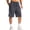 BB28_Dark Gray, variant on Lumtrix Men's Athletic Shorts with Pockets Long Basketball Short Lightweight Gym Workout Shorts for Training Light Gray M