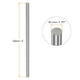 thumbnail image 2 of Uxcell 8 Packs 4.4mm x 100mm High Speed Steel (HSS) Round Rod Lathe Bar Stock DIY Tool, 2 of 5