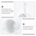thumbnail image 3 of 6 Pcs Pots for Plants Hanging Plant Stand Outdoor Mini Flower Pot Hanging Tin Flower Bucket Indoor White Metal Iron, 3 of 6