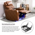 thumbnail image 6 of Harper & Bright Designs Electric Power Motion Recliner Chair with USB Charging & Bluetooth Speaker, Power Lift Recliner w/ Hidden Storage, Cup Holders, Home Theater Living Room Chair, Light Brown, 6 of 19