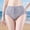 Grey, variant on Low Waist Button Down Breathable Thin Abdominal Reducing Panties for Women After Childbirth Shaping Short Pants Beige XXXL