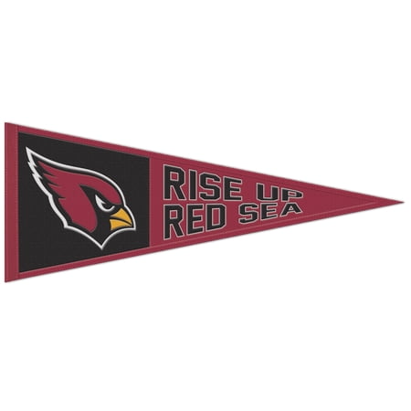 WinCraft Arizona Cardinals 13 x 32 Slogan Pennant