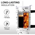 thumbnail image 6 of 40 oz Dog Tumbler With Handle and Straw, Leakproof Stainless Steel Insulated Tumbler, Cup Holder Friendly, Birthday Christmas Gifts for Women Men Who Loves Dog, Travel Coffee Mug Water Bottle, 6 of 6