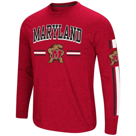 - University of Maryland Terps Men's Long Sleeve Touchdown Pass Tee