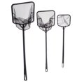 thumbnail image 1 of Shisuyan Black Fishing Net with ABS Material for Fish Tank and Swimming Pool Use 3pcs Set Includes Three Sizes, 1 of 8