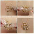 thumbnail image 2 of Emily C Ring Holder Necklace - Stainless Steel Ring Keeper Necklaces - Women & Men Wedding Ring Holder Necklace - Women, Couples, Wife, Nurse, Doctor - Heart Ring Necklace Holder, 2 of 8
