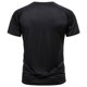 thumbnail image 4 of Tops para hombre, blusas y camisas de cuello redondo y manga corta para hombre Camisa de manga corta con cuello redondo y bloques de color liso de malla para hombre Blusas deportivas casuales Camisas, 4 of 8