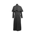 thumbnail image 4 of Faithtur Halloween Priest Costume for Men Vintage Medieval Clergy Robe Belt Cross Set Cosplay Clothes, 4 of 7