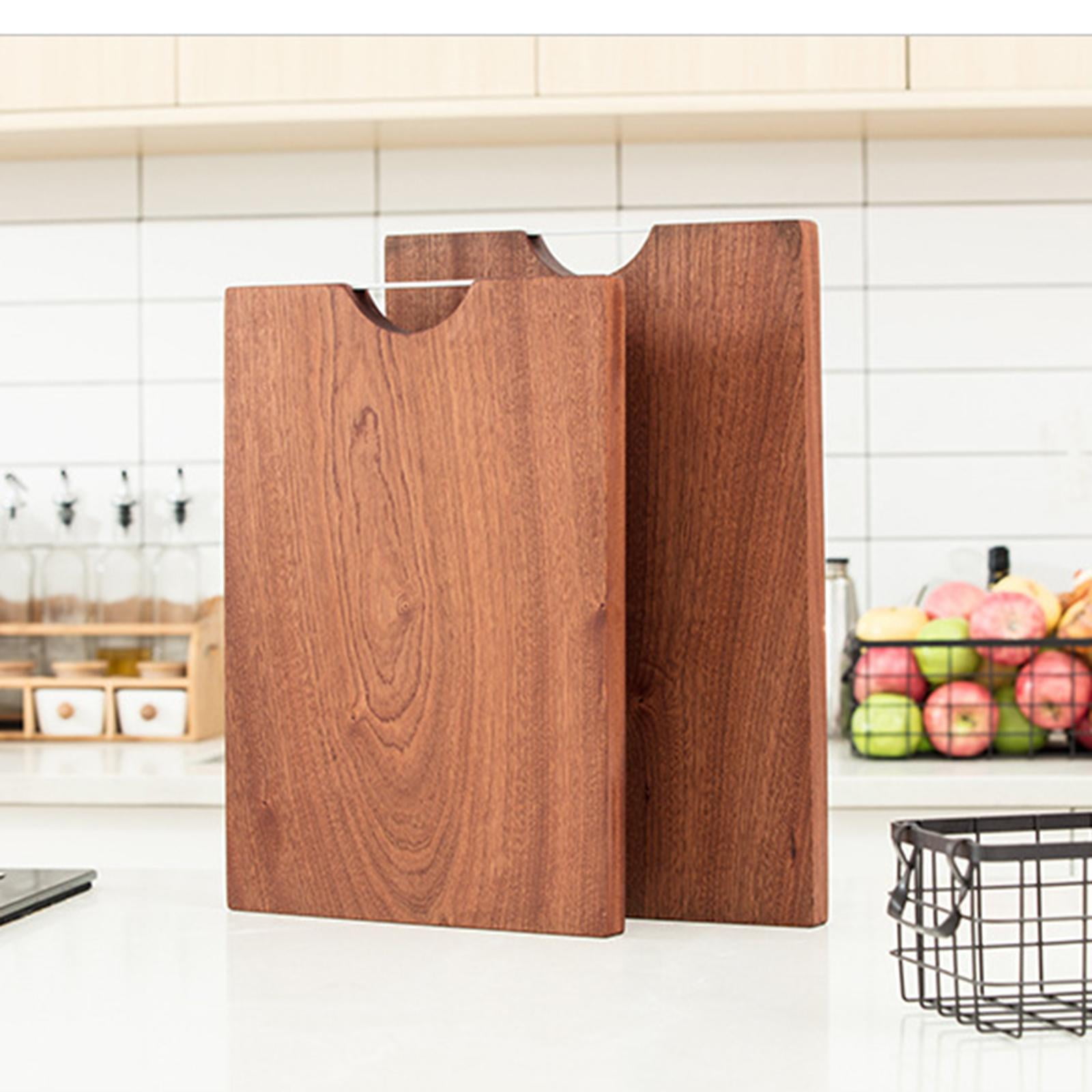 Axioma Ebony Chopping Board with Handles Kitchen Baking Tools Pizza Board for Bread 33x23x2.5cm
