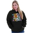 thumbnail image 3 of Urban Streetwear Teddy Bear Skeleton Hoodie Sweatshirt Women Men Brisco Brands S, 3 of 6