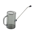 thumbnail image 2 of 1.5L riego lata hervidor, herramienta de boca larga, cabeza de rociador con una gran pala para plantas de interior en macetas Oficina de gris, 2 of 8