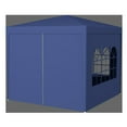 thumbnail image 7 of YYAo Shade Shelter, Outdoor Gazebo,Patio Canopy,10'x10' Party Tent Outdoor Heavy Duty Gazebo Wedding Canopy + 4 Removable Walls ,Blue, 7 of 7