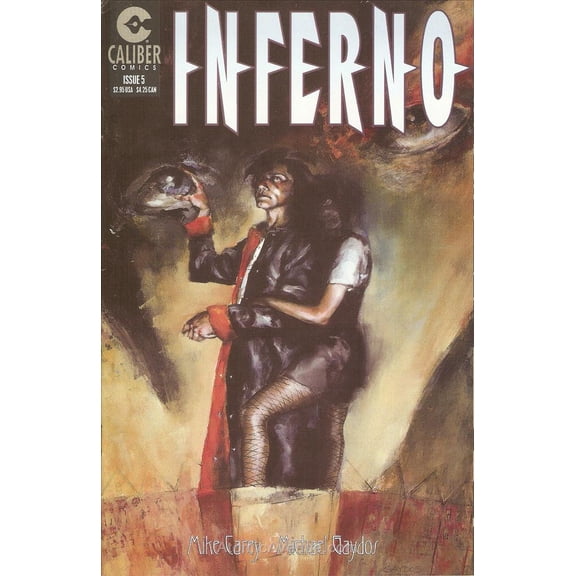 Inferno (Caliber) #5 VF ; Caliber Comic Book