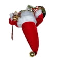 thumbnail image 5 of Kurt S. Adler J9201 18 in. Santa with Gift Bag & Scepter Table Piece, 5 of 8