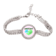thumbnail image 1 of Ama el medio ambiente Pulsera de tobillera de cadena de tenis, joyería de diamantes, 1 of 3