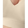 thumbnail image 4 of Women's Bali DF3380 Comfort Revolution Modern Seamless Wirefree Bra (Taupe L), 4 of 5