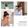 thumbnail image 3 of Miangastore 2pcs Leopard Scrunchie Elastic Hair Ties Durable Rubber for Girls Party Use, 3 of 8