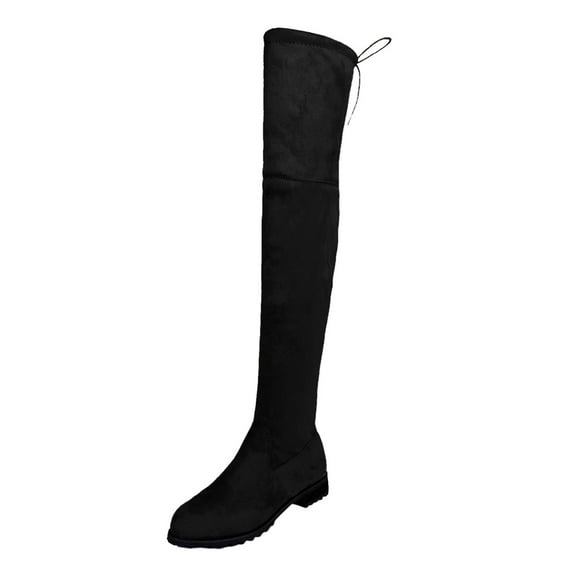 Boots for Women,Elegant Over-The-Knee High Heel Boots Comfortable Winter Wear Long Stretchable Fashion Footwear,Knee High Boots Women,Black9