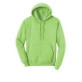 thumbnail image 4 of Port & Company PC78ZH Core Fleece Full-Zip Hooded Sweatshirt, Lime, 3XL, 4 of 5