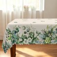 thumbnail image 2 of Tchckioa Boho Tablecloth,60x102 Inch Rectangle Waterproof Table Cloths for Kitchen Dining Beige and Green, 2 of 6