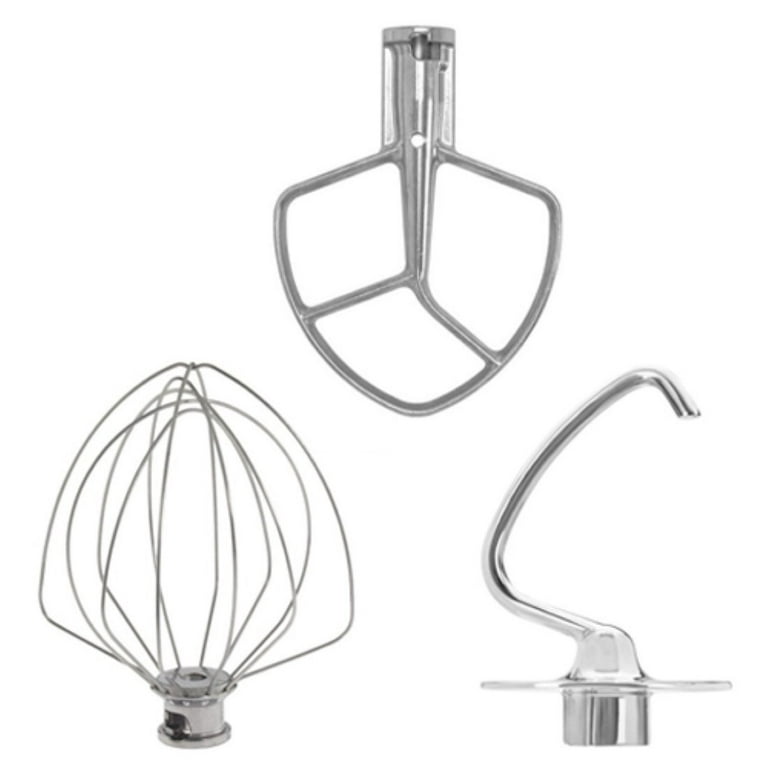 KitchenAid 5-Quart Stainless Steel Bowl + Stainless Steel Pastry Beater  Accessory Pack