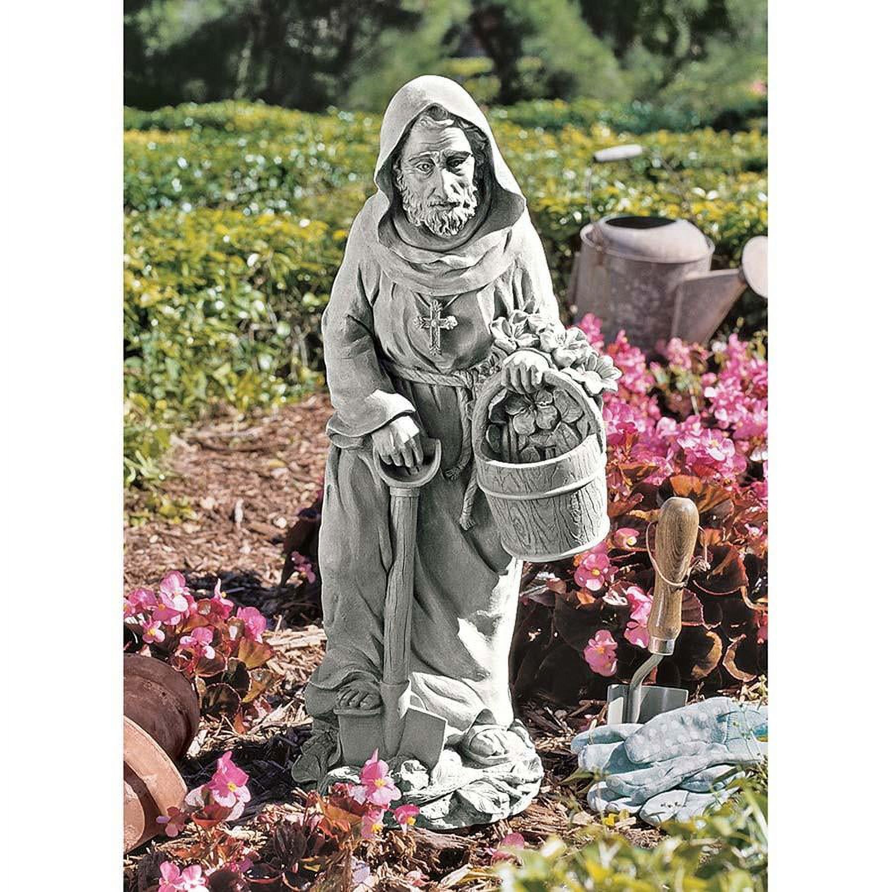 Design Toscano Figurín De Gárgola Abbadon – 30.5 Cm De Alto – Escultura De Resina Con Acabado Piedra – Decoración Gótica Para Jardín Y Hogar – Pieza Única Hecha A Mano
