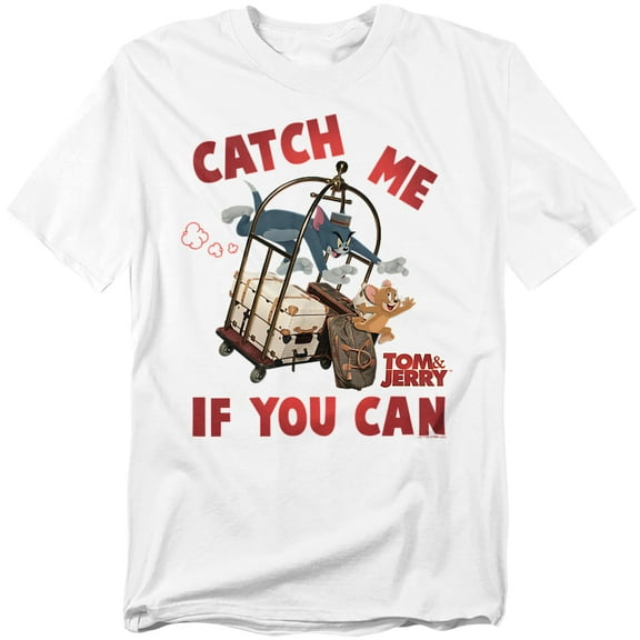 Tom And Jerry Movie T-Shirt Catch Me If You Can Unisex Graphic Tee For Men & Women