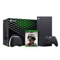 thumbnail image 1 of 2020 Nouvelle Console de Jeu X Bundle - 1TB SSD Console Xbox Noire et Manette Sans Fil avec Call of Duty : Black Ops Cold War et Coque Rigide de Protection pour Manette Xbox, 1 of 10