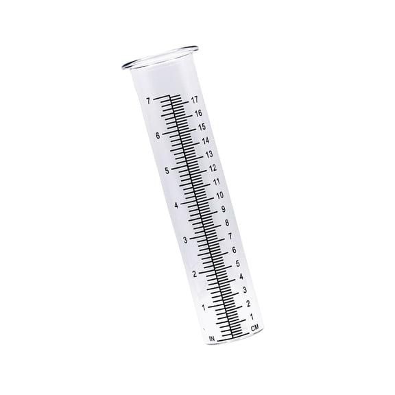 Easy Setups Outdoor Rain Gauges Rust Resistant Rain Meter with Large Number