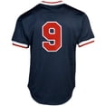 thumbnail image 3 of Men's Mitchell & Ness Ted Williams Navy Boston Red Sox Cooperstown Collection Big & Tall Mesh Batting Practice Jersey, 3 of 3