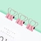 thumbnail image 4 of Clips Metálicos para Carpetas con Forma de Corazón, 60 Piezas, Color Rosa., 4 of 5