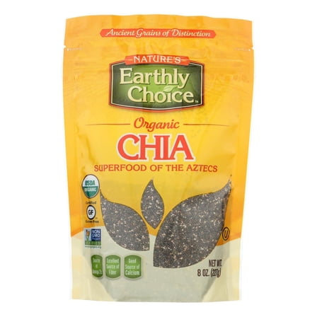 Nature's Earthly Choice Organic Chia, 8 oz