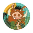 thumbnail image 2 of Lion King Birthday Baby Shower Party Supplies Bundle includes 16 Dessert Cake Plates and 1 Dinosaur Sticker Sheet, 2 of 3