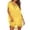 Z-Yellow100, variant on JIAYUE Womens Swimsuit Cover-Ups V Neck Above Knee Lace Hollow Solid Color Batwing Short Sleeve Summer Casual Chiffon Bathing Suit Cover Up Dresses