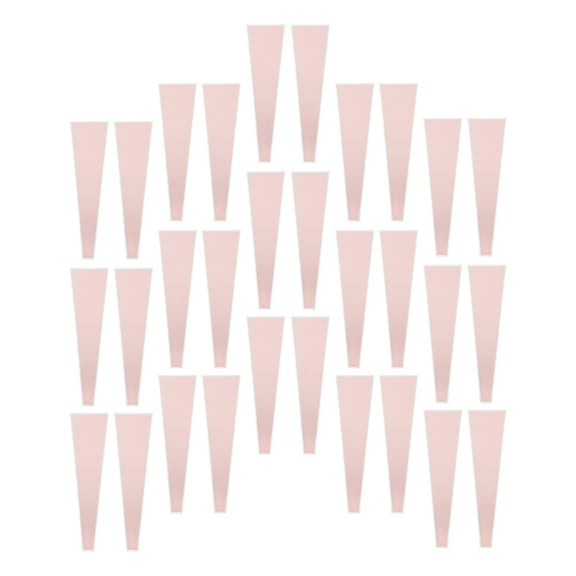 Masteelf 50-Piece Bouquet Wrapping Paper Set for Wedding, Flower Packaging, Wrapping,