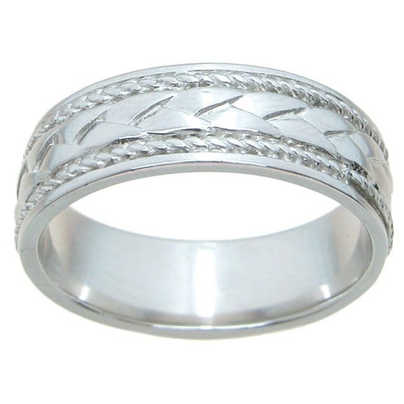 925 Sterling Silver Wedding Bands for Women & Wedding Ring Make Great Birthday Gifts