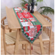 thumbnail image 3 of Caminos Mesa Manteles Bordado Navideños VERDE Santa Claus, 3 of 5