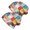 Pioneer Flower Floral Print Pattern-1, variant on Pioneer Flower Floral Print Pattern 2 Pack Slouchy Beanie Hat, Outdoor Running Hat with Stretchy Fabric & Soft Texture, Stretchy Polyester Gifts for Unisex Men Women