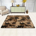 thumbnail image 3 of SKYSONIC Fashionable Camouflage Pattern Area Rug Carpet for Living Room Bedroom 48"x63" Light Weight Polyester Fabric, 3 of 6