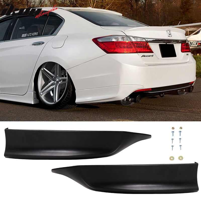 Compatible with 1315 Honda Accord Sedan HFP Style Rear Bumper Lip Cap
