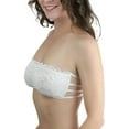 thumbnail image 3 of ToBeInStyle Women's Lace Bandeau with Crisscross Back, 3 of 3