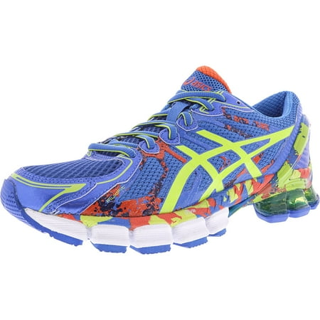 - Asics Men's Gel-Sendai 2 Electric Blue / Lime Cherry Tomato Ankle-High Running Shoe - 7.5M