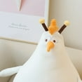 thumbnail image 4 of Gqtwoy White Chicken Doll Pillow - Cute Plush Toy for Girls, Perfect Holiday Gift for Christmas and Halloween, 4 of 6
