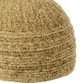 thumbnail image 2 of Light Brown Winter Large Skull Cap Beanie One Size Men's Kufi Hat, 2 of 3