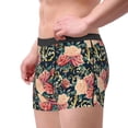 thumbnail image 2 of Uemuo Rose Flowers Pattern Men's Boxer Briefs,Trunk Anti-Chafing,Comfortable, Durable, and Stylish Underwear-, 2 of 9